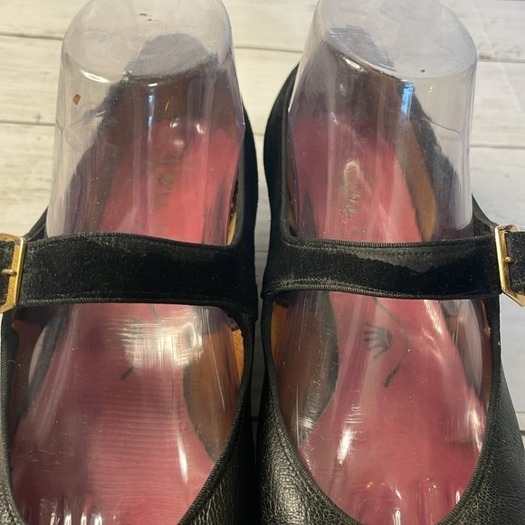 Vintage Nina Kitten Heel  Suede and Leather Mary Jane - Picture 8 of 13
